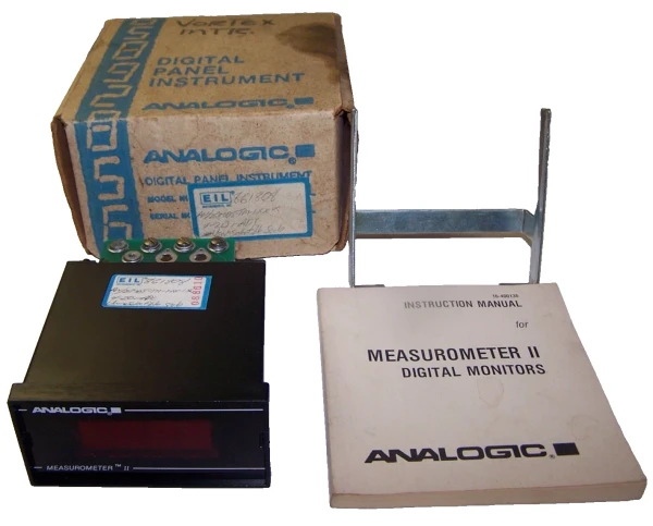 NEW ANALOGIC MEASUROMETER DIGITAL PANEL INSTRUMENT AN/25M05-TM-1-XX-1X