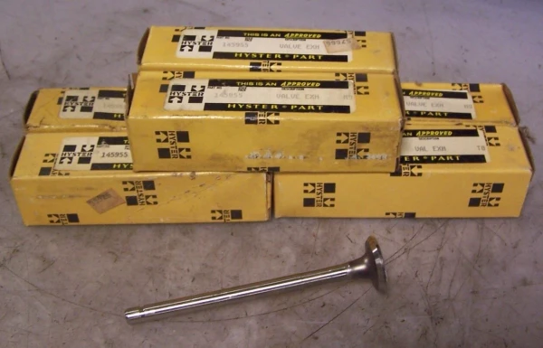 6) NEW HYSTER EXHAUST VALVES FOR FORKLIFT FORKTRUCK 145955 LOT OF 6