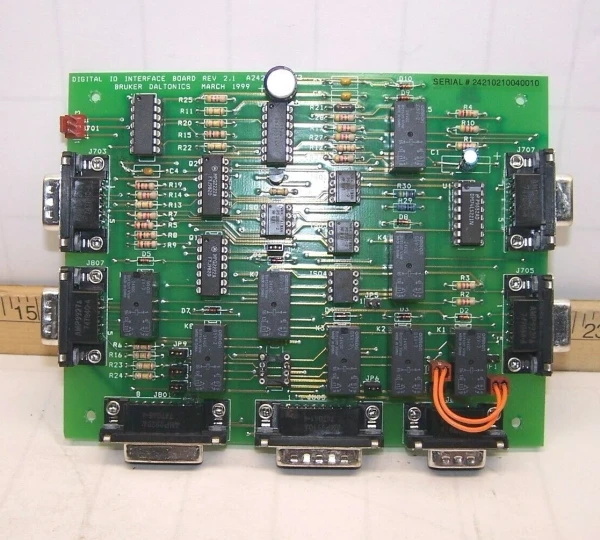 BRUKER DALTONICS DIGITAL IO INTERFACE BOARD A2421 REV. 2.1