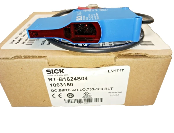 NEW SICK RT-B1624S04 PHOTOELECTRIC PROXIMITY SENSOR SWITCH 10-30 VDC