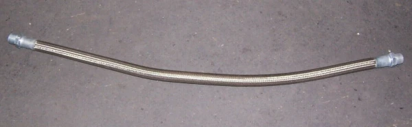 NEW 3/4" NPT STAINLESS STEEL BRAIDED FLEX HOSE 38-1/2" LONG x 32-1/2" FLEX