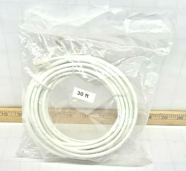 New Acuity 30 Foot CAT5E Preterminated Ethernet Patch Cable 24AWG 350MHZ RJ45