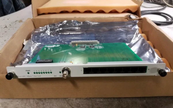 NEW 3COM 3C10115 NBX 10 BASE-T HUB CARD 8 PORT