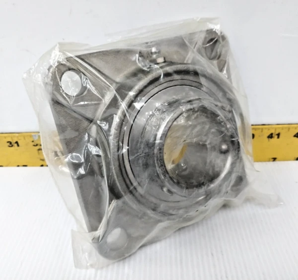 New ami Bearings Stainless Steel Flange Mount Bearing 2" Bore MUCF210-32 #2