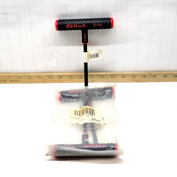 LOT OF 2 NEW ELKLIND 61620 POWER-T HEX KEY 5/16" X 6" ARM