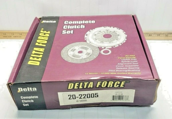 NEW DELTA FORCE CLUTCH KIT FOR 1985-1999 TOYOTA TERCEL MR2 PASEO 20-22005