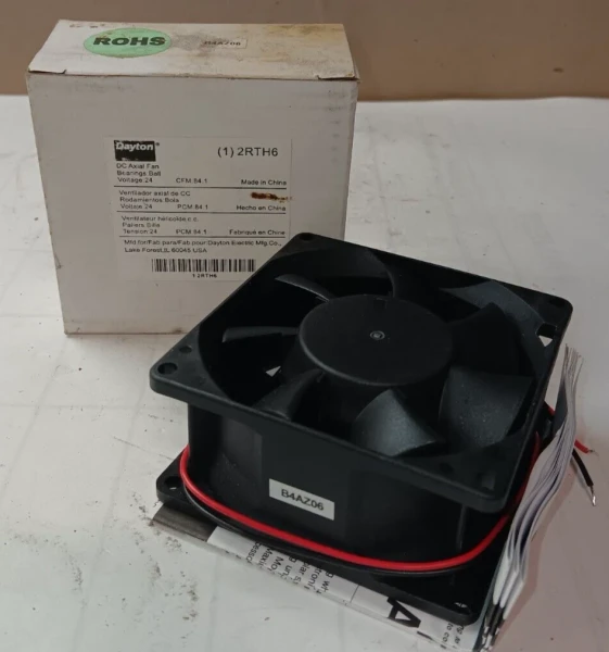 NEW DAYTON (1) 2RTH6 DC AXIAL FAN 24 VDC 84.1 CFM