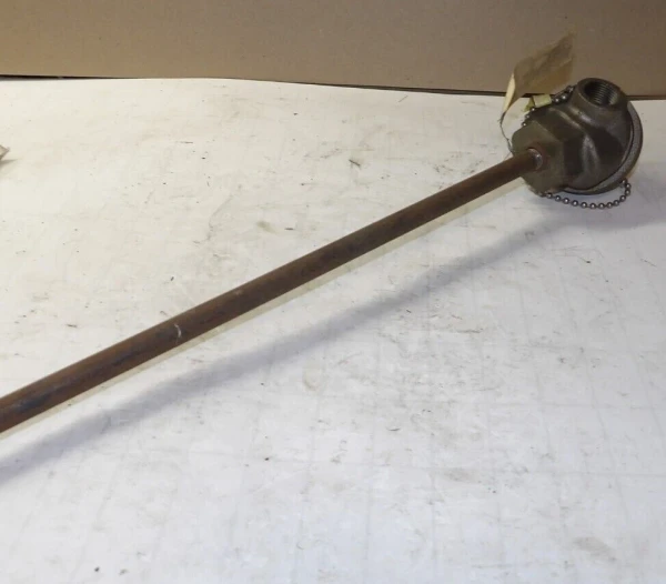 NEW CONSOLIDATED CONTROLS TYPE J THERMOCOUPLE 18" J14C-6-25-18-AH