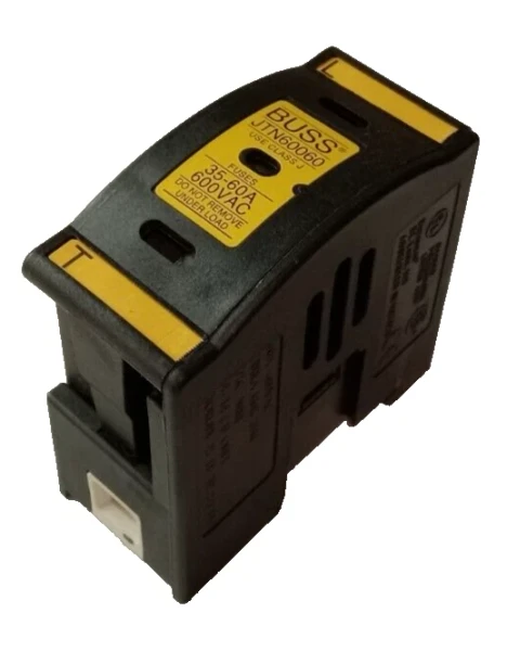 NEW EATON BUSSMAN JTN60060 35-60 AMP FINGER SAFE CLASS J FUSE HOLDER 600 VAC