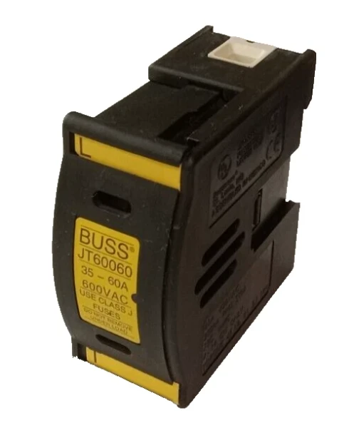 NEW EATON BUSSMAN JT60060 35-60 AMP FINGER SAFE FUSE HOLDER 600 VAC