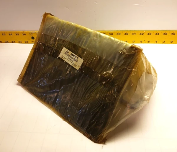 New Grainger Black Rubber Wheel Chock 3KR79 G