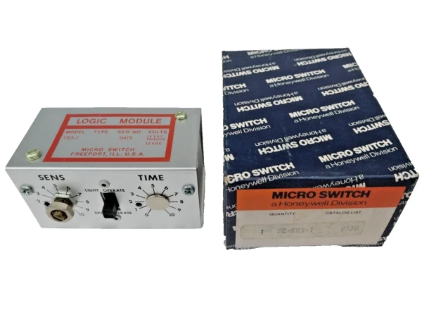 NEW HONEYWELL MICRO SWITCH LOGIC MODULE 15 VAC 8 PIN FE-TR3-1