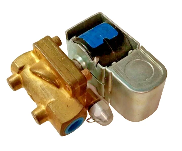 NEW JACKES EVANS RS903 BRASS SOLENOID VALVE 3/8" NPT 300 MOPD 120V COIL