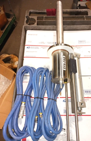 New High Temperature Imaging System W/ Pneumatic Cylinder SYN-FAB SF12-C-PIII
