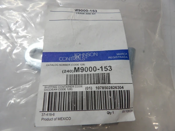 NEW JOHNSON CONTROLS M9000-153 CRANK ARM KIT