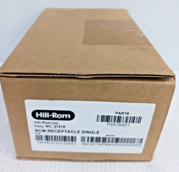 New Hill Rom P2516A01 NCM Single Receptacle