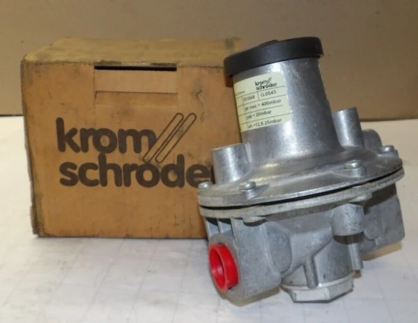 NEW KROM SCHRODER PRESSURE REGULATOR 3/4" NPT 400 mBAR GDJ20R04-0 03155022