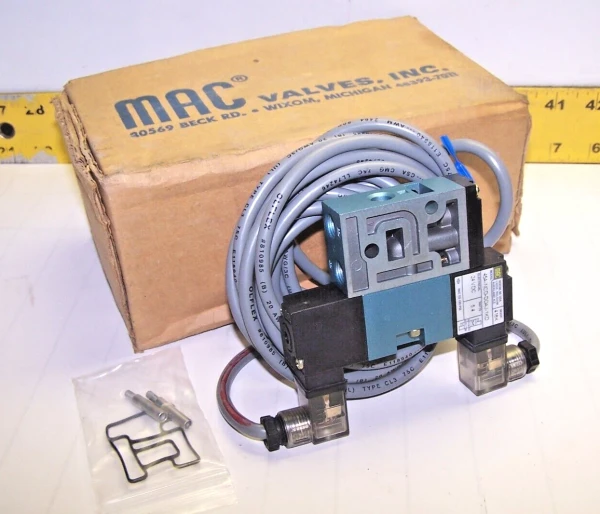 New MAC Solenoid Valve 24 VDC Coil 5.4 Watt 120 PSI 45A-NCD-DDAJ-1KD