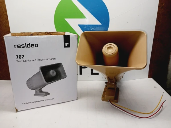 NEW RESIDEO 702 OUTDOOR SELF-CONTAINED COBINATION SPEAKER AND SIREN DRIVER
