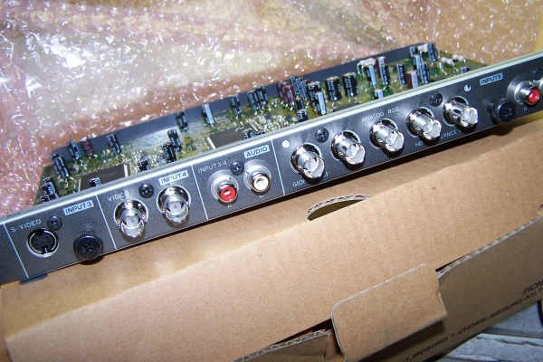 NEW PIONEER PDA 5003 PLASMA TV VIDEO CARD W/ BNC INPUTS PDA5003