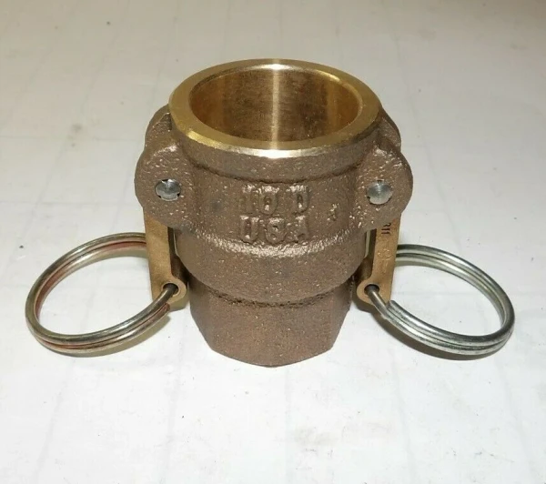 NEW PT COUPLING CO 1" NPT FEMALE BRASS CAMLOCK COUPLING PT 10D