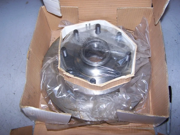 NEW QUALITY BRAND FRONT VENTED BRAKE ROTOR 8 STUD 141186