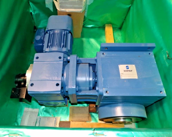 New Sopap Rotary Indexer Table 1.5 KW 460 VAC TA 125-2-300-3