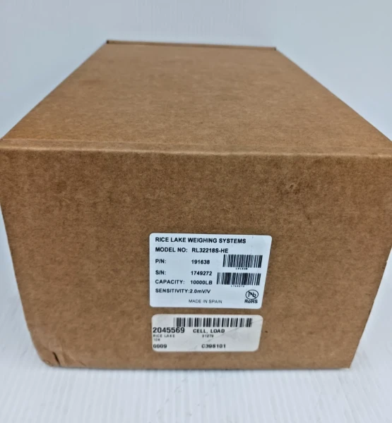 New Rice Lake RL32218S-HE Single Ended Load Cell Sensor 10,000lb 2.0mV/V