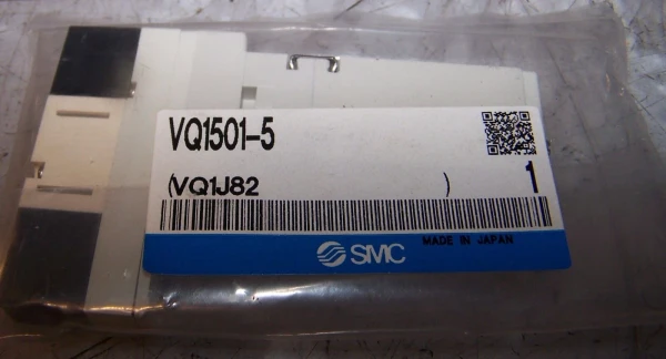 NEW SMC VQ1501-5 SOLENOID VALVE 24 VDC COIL 0.2-0.7 MPa PRESSURE