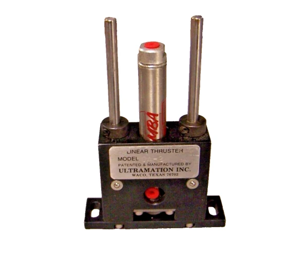 NEW ULTRAMATION LINEAR THRUSTER TWO SHAFT .56" BORE X 2" STROKE OA-2