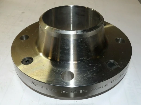 NEW VIRAJ FORGINGS 4" 150LB 8 BOLT WELD NECK PIPE FLANGE B16 A/SA182 F316/316L