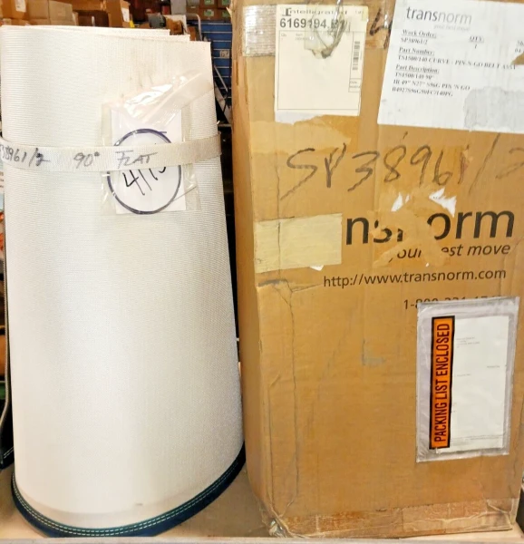 New Transnorm Curve Pin-N-Go Belt Assembly IR 49" N27" S96G / TS1500/140