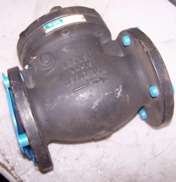NEW WATTS 3" IRON SWING CHECK VALVE 200 CWP 125 WSP CLASS 125#