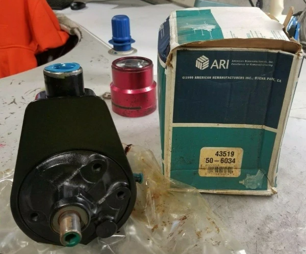 REMAN A-1 CARDONE BY ARI POWER STEERING PUMP CAST IRON MODEL 6034