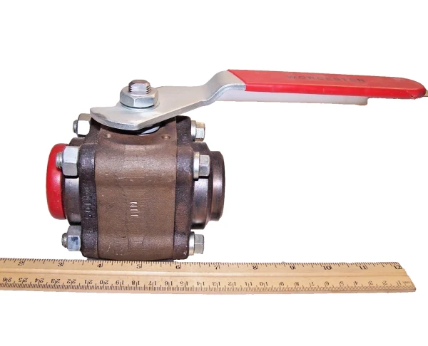 NEW WORCESTER 1-1/2" SOCKET WELD BALL VALVE 4446PTBW8 CWP 1480