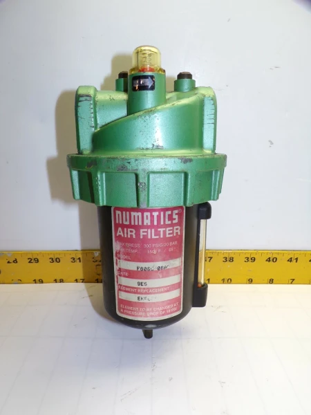 NUMATICS AIR FILTER MAX 300 PSIG 20 BAR 1" NPT F608C-08ADU