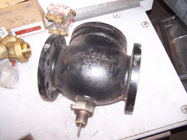POWERS 4" CAST IRON PLUG VALVE CLASS #125