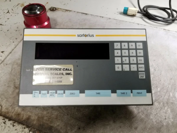 SARTORIUS ISI10-0UR PLATFORM SCALE OPERATING TERMINAL