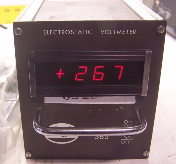 Trek Electrostatic Voltmeter With Power Cable 115 VAC MODEL 565
