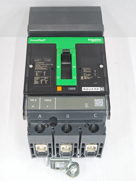 Square D PowerPact 20 Amp I-Line Circuit Breaker 600 VAC 3P 100 kA HJA36100