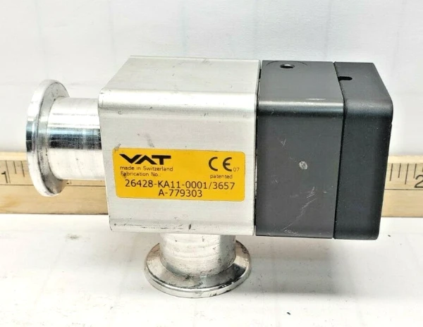 VAT 1" Pneumatically Actuated HV Right Angle Valve 5.0 BAR 26428-KA11-0001