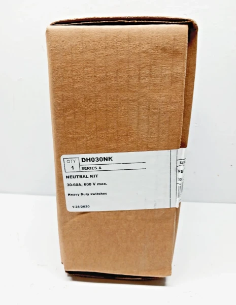 New Eaton Neutral Kit 30-60 Amp 600 VAC DH030NK