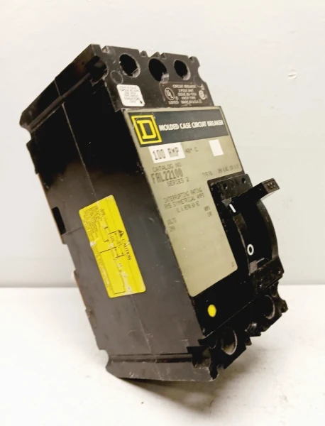 Square D 100 Amp Circuit Breaker 2 Pole 240 VAC FAL22100