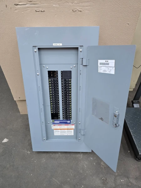 Square D 225 Amp Main Lug Panelboard 240 VAC 3Ø/4W 42C NQ442L2C