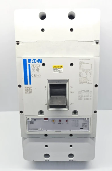 New Eaton 800 Amp Power Defense Circuit Breaker 600 VAC 3 Pole PDG43G0800FNNN