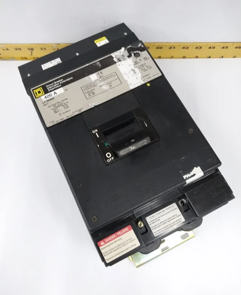 Square D 400 Amp I-Line Circuit Breaker 600 VAC 3 Pole LC36400