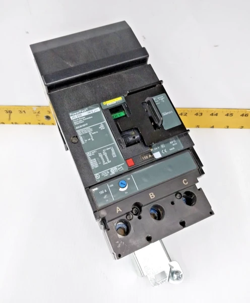 Square D 150 Amp I-Line Circuit Breaker 600 VAC / 250 VDC 3 Pole JGA36150YP