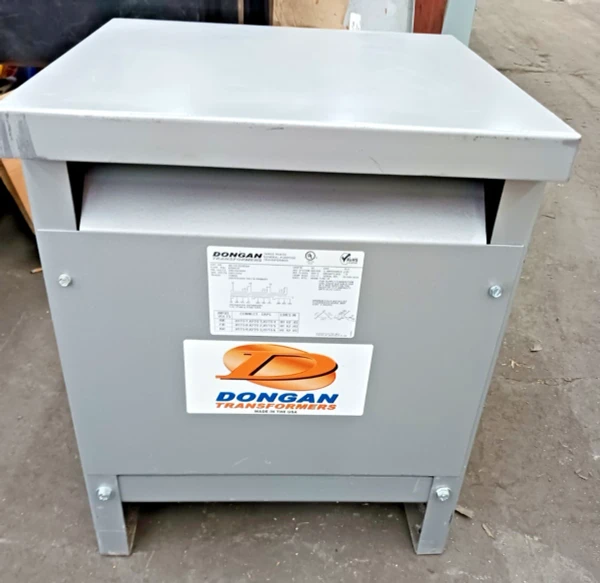 Dongan 10 Kva Transformer 208/230/460 Delta Primary 400Y/230 Secondary 3 Phase