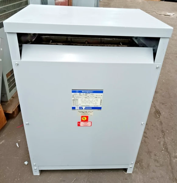 Westinghouse 75 Kva 3 Phase Transformer 480 ▲ HV 208Y/120 LV N48M28T75A