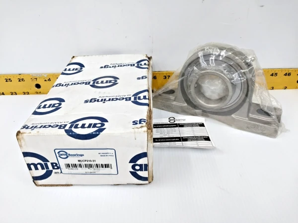 New ami Bearings Set Screw Locking Pillow Block Bearing 1-15/16" Bore MUCP210-31